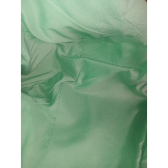 Talbots Petite stretch Blazer Mint‎ Green Size 6 (3 Button) USA Wool - Picture 5 of 7